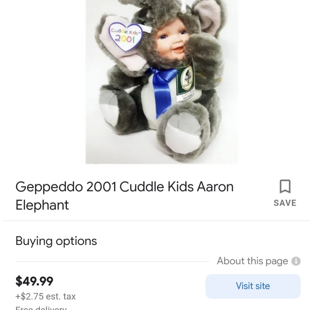 Geppeddo Aaron Elephant - Picture 8 of 8
